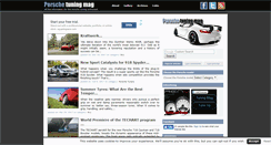 Desktop Screenshot of porschetuningmag.com